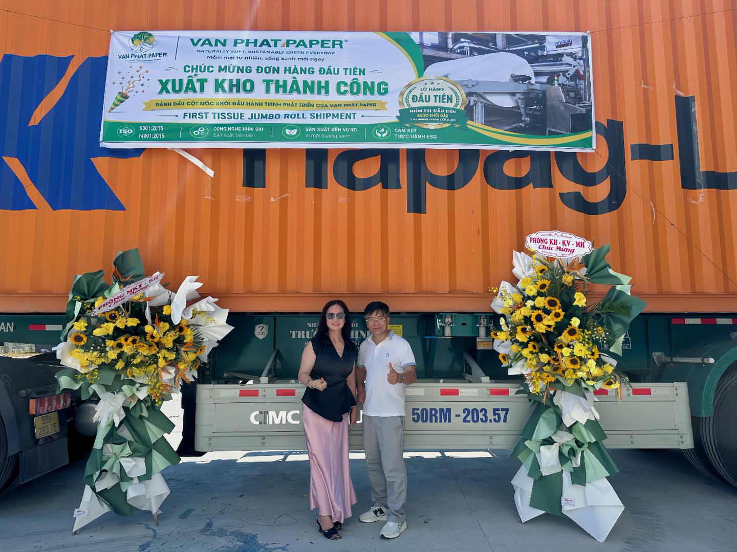🎉 CHÚC MỪNG ĐƠN HÀNG PHÔI GIẤY TISSUE ĐẦU TIÊN XUẤT KHO THÀNH CÔNG – ảnh 4